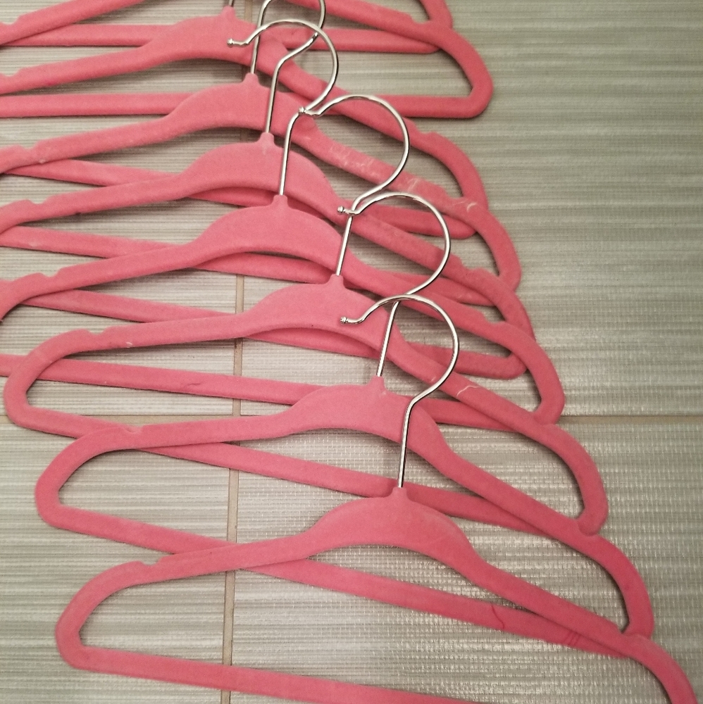 Joy Mangano Childrens hangers Pink - set of 10